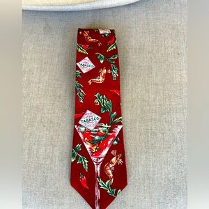 Tabasco, Burgundy, Silk, Tie